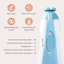 Cortador Aparador De Unha Elétrico Lixa Bebê Infantil