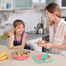 Marmita Lancheira Térmica Com e Colher Pote Para Crianças de 304 Aço Inoxidável Forro Para Sopas Caldos KL-6123