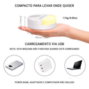 Aparelho Máquina de ruído branco Calmante Bebê Sono Relaxamento USB Recarregável luz noturna