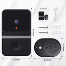Campainha Camera Wifi Sem Fio Inteligente Interfone D Áudio-envio imediato