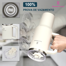 ROMANTIC CROWN Copo Térmico Inox Portátil 1200ml/1.2L Garrafa Térmica Inoxidável com Tampa e Canudo