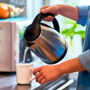 Chaleira Elétrica Térmica Bule Com Tampa Inox 1,8L