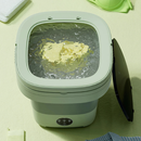 Mini máquina de lavar roupa dobrável portátil moderna automática roupa viagem bivolt TINNY YOU