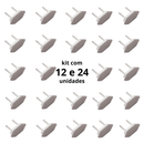 Kit 24 Protetor de Tomada Bebê Segurança Contra Choque Elétrico