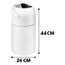 Lixeira Antiodor para quarto do Bebe, Banheiro, fraldas e Pet, lixeira Magica 3 em 1