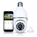 Câmera de segurança wi-fi ip sem fio 360 encaixe lampada aplicativo yoosee ptz full HD visão noturna - bivolt