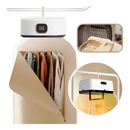 Secador de Roupas Portátil Elétrico Suspenso com Cortina