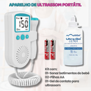 Fetal Doppler Ultrassom Ouvir Batimentos Bebe Gravida + Gel + Pilhas - Envio Rápido