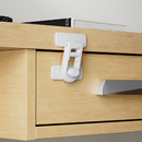 Fechos de Segurança para Armários de Bebê - Fáceis e Rápidos Colocação Adesiva para Gavetas e Portas Sem Parafusos e