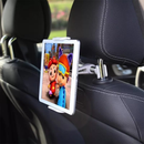 Suporte celular e tablet Regulável uso Encosto Banco Veiculo Rotação da tela de 360º