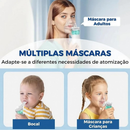 AIQUE Nebulizador Portátil Mini Inalador Silencioso Ultra-sônico Automático para Adultos e Crianças
