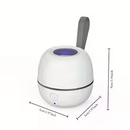 Caixa de desinfecção de chupeta portátil viagem recarregável caixa de desinfecção de chupeta limpa em 180 segundos