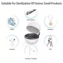 Caixa de desinfecção de chupeta portátil viagem recarregável caixa de desinfecção de chupeta limpa em 180 segundos